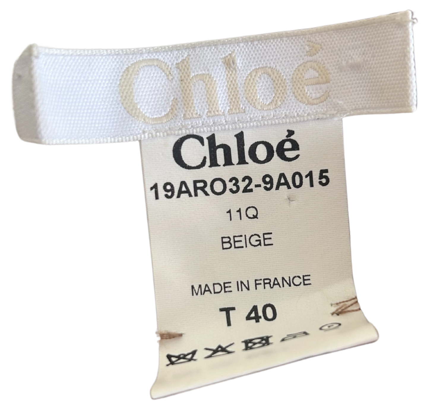 Vintage Chloé Silk Chiffon Ruffle Gown by Phoebe Philo, Early 2000s