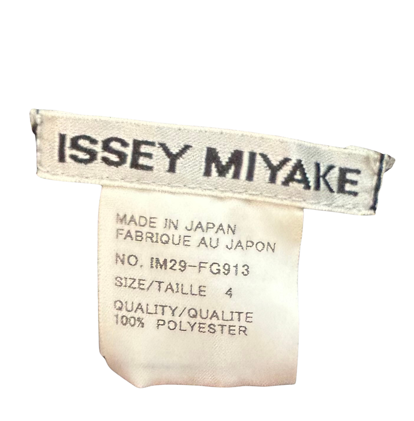 Issey Miyake Vintage Metallic Black Pleated Maxi Skirt