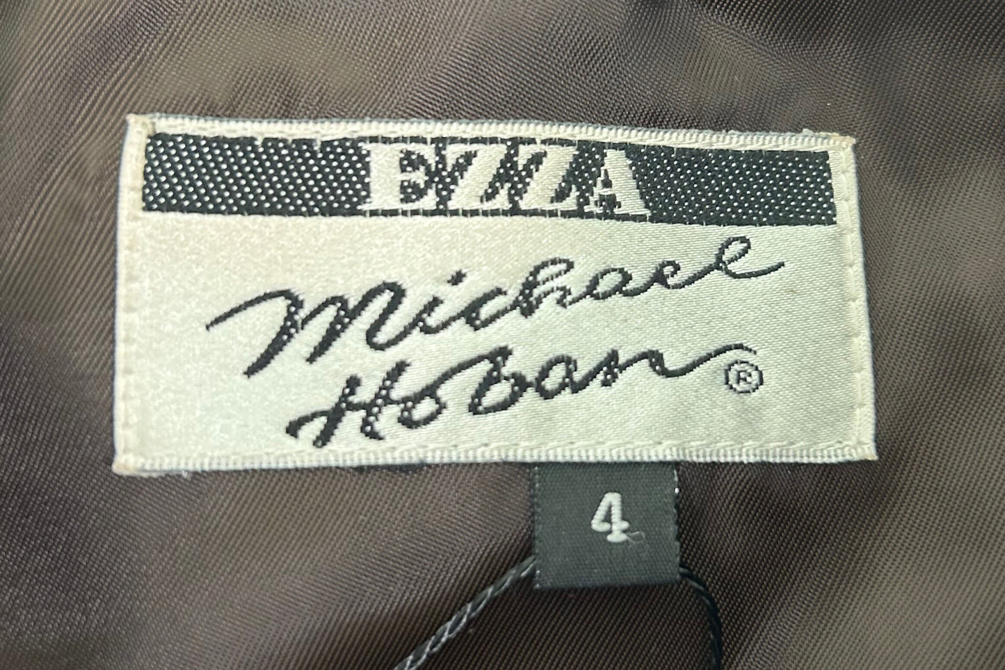 Michael Hoban for EZZA Vintage 90's Patchwork Suede Leather Pants