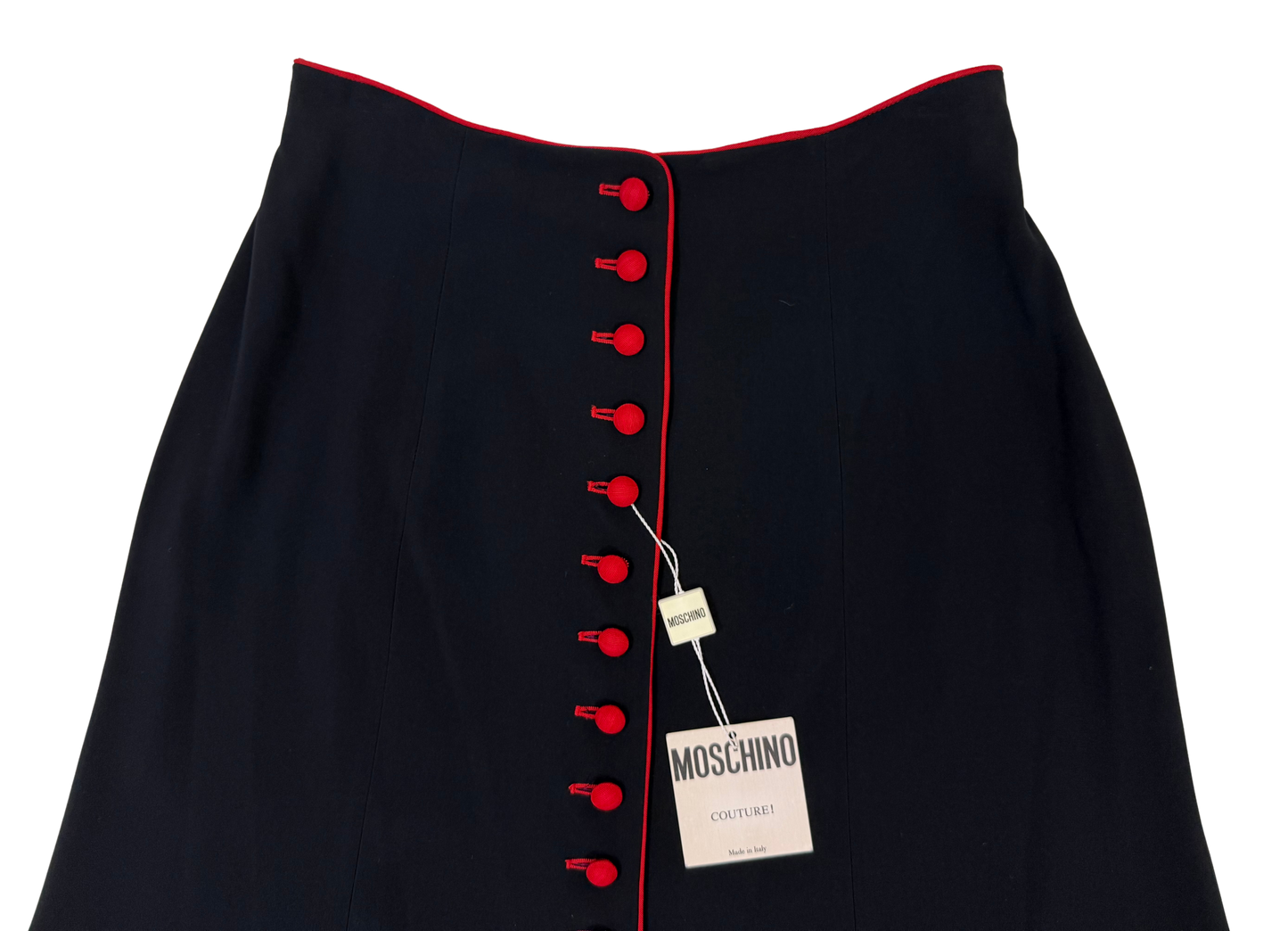 Iris Apfel x Moschino Couture! Vintage 1989 "Cruise Me Baby" Skirt