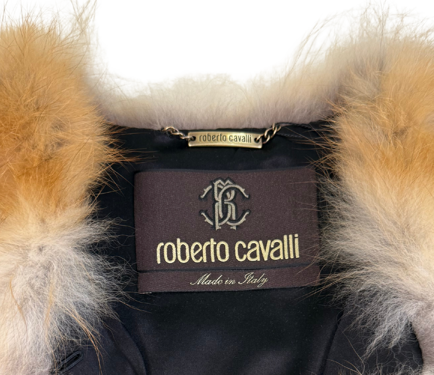 Vintage Roberto Cavalli Leopard Print Fur Bolero Shrug - Early 2000s Collection