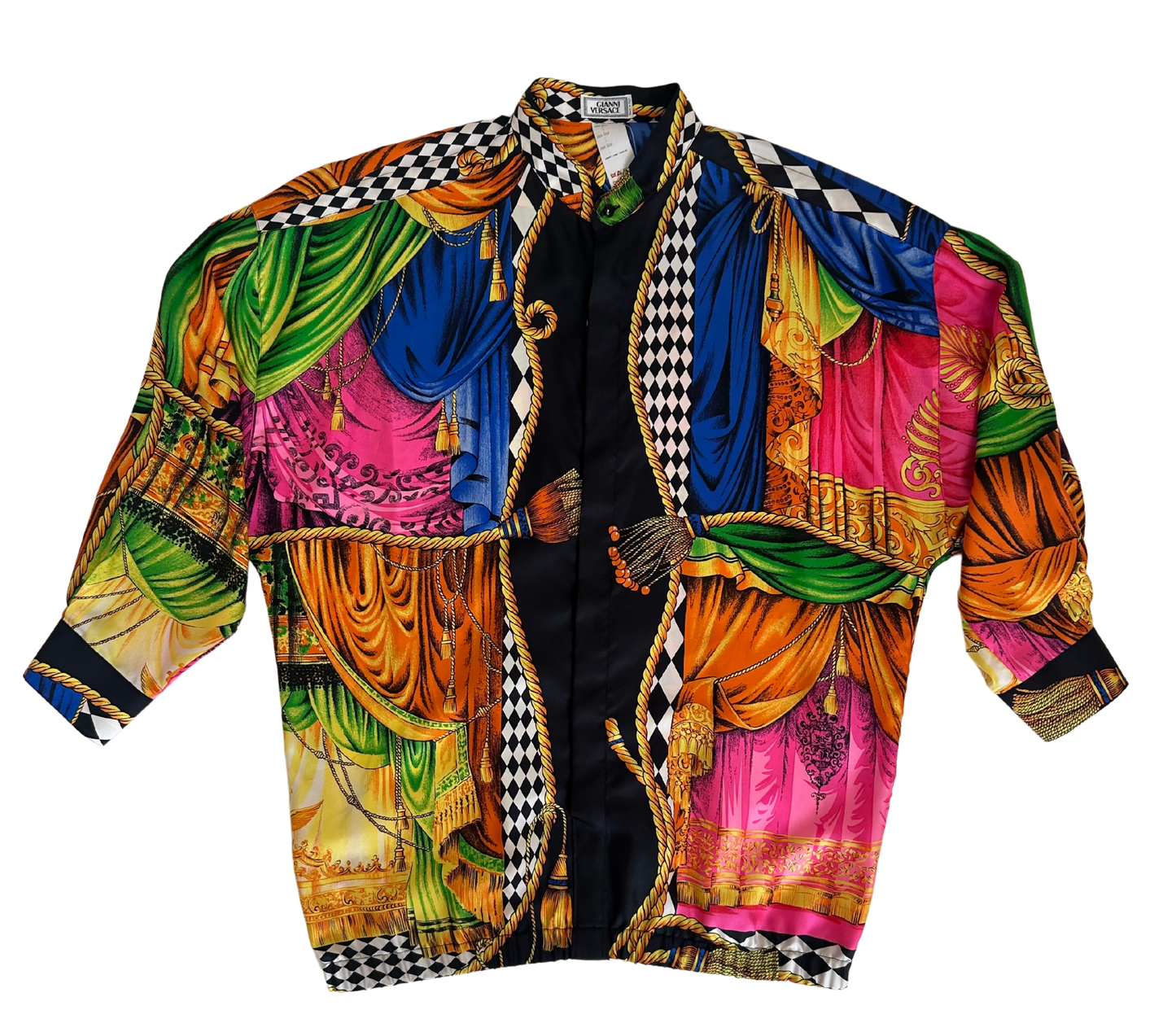 Gianni Versace Vintage 1995 "I Sipari" Blouse