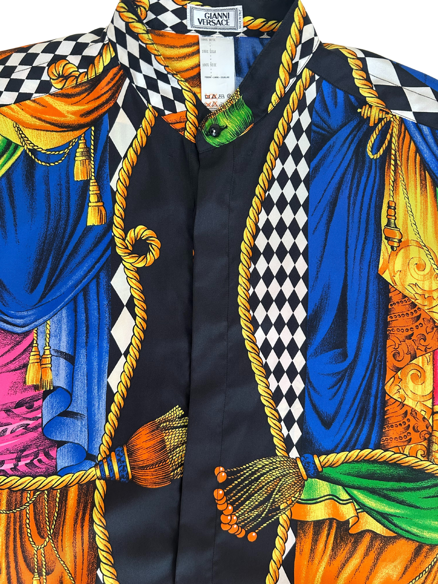 Gianni Versace Vintage 1995 "I Sipari" Blouse