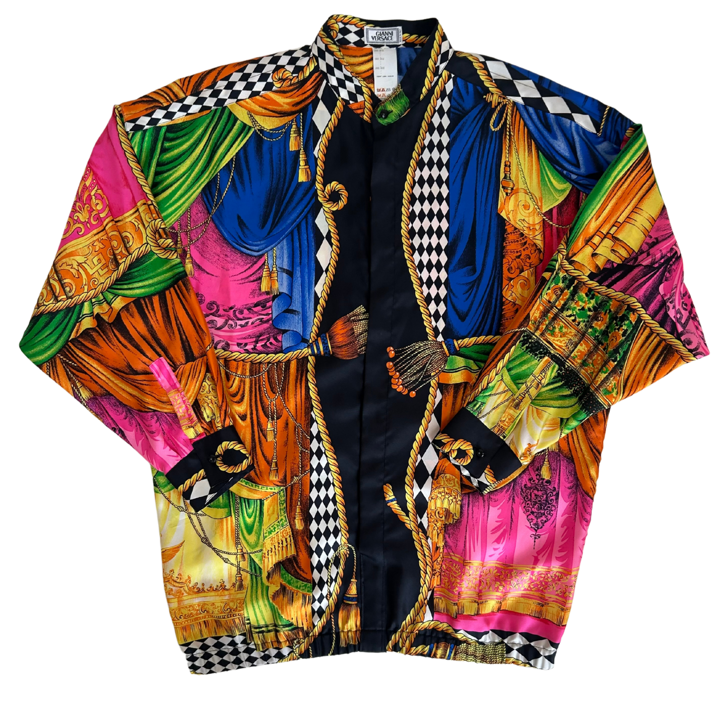 Gianni Versace Vintage 1995 "I Sipari" Blouse