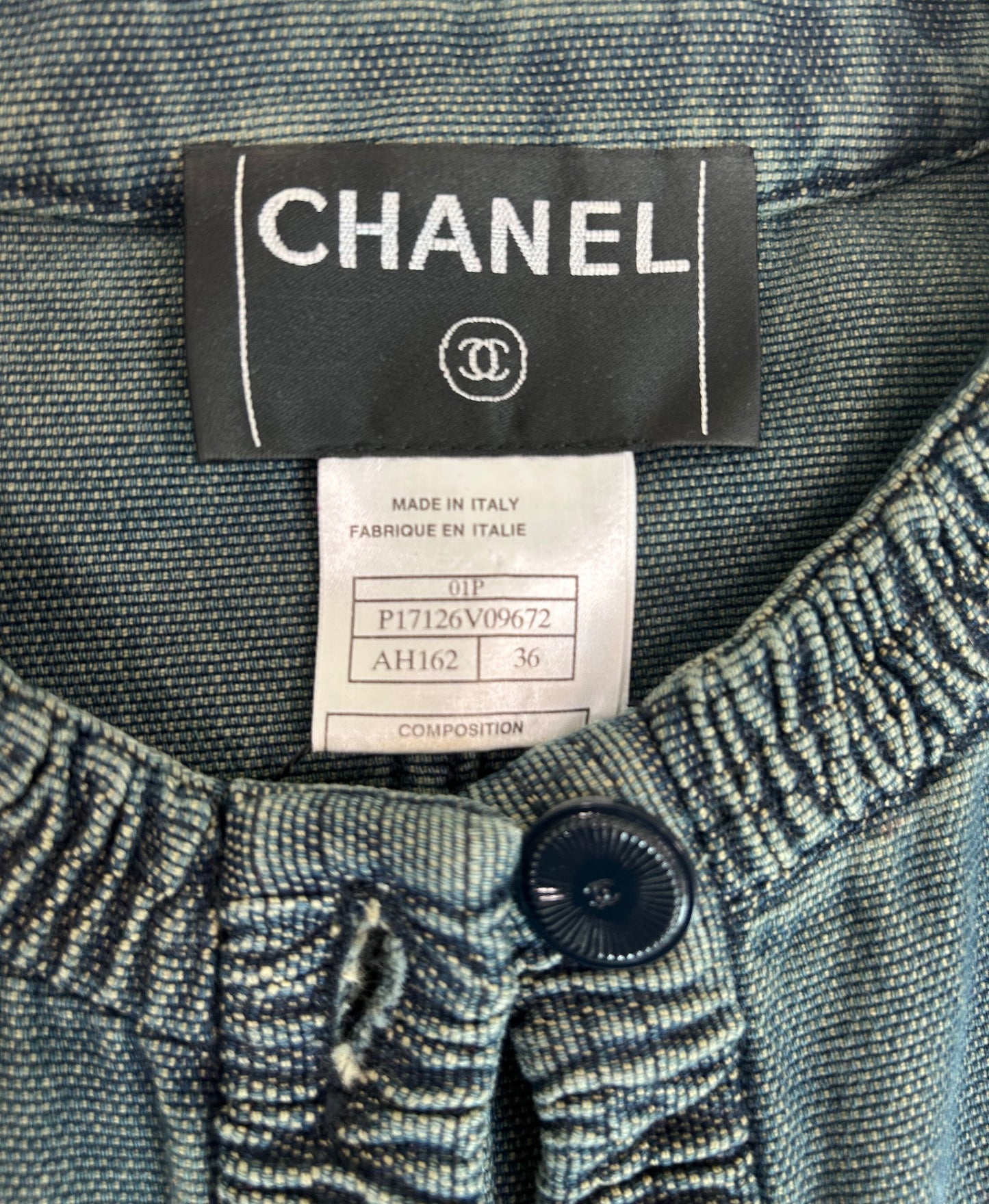 Chanel Long Denim Jacket