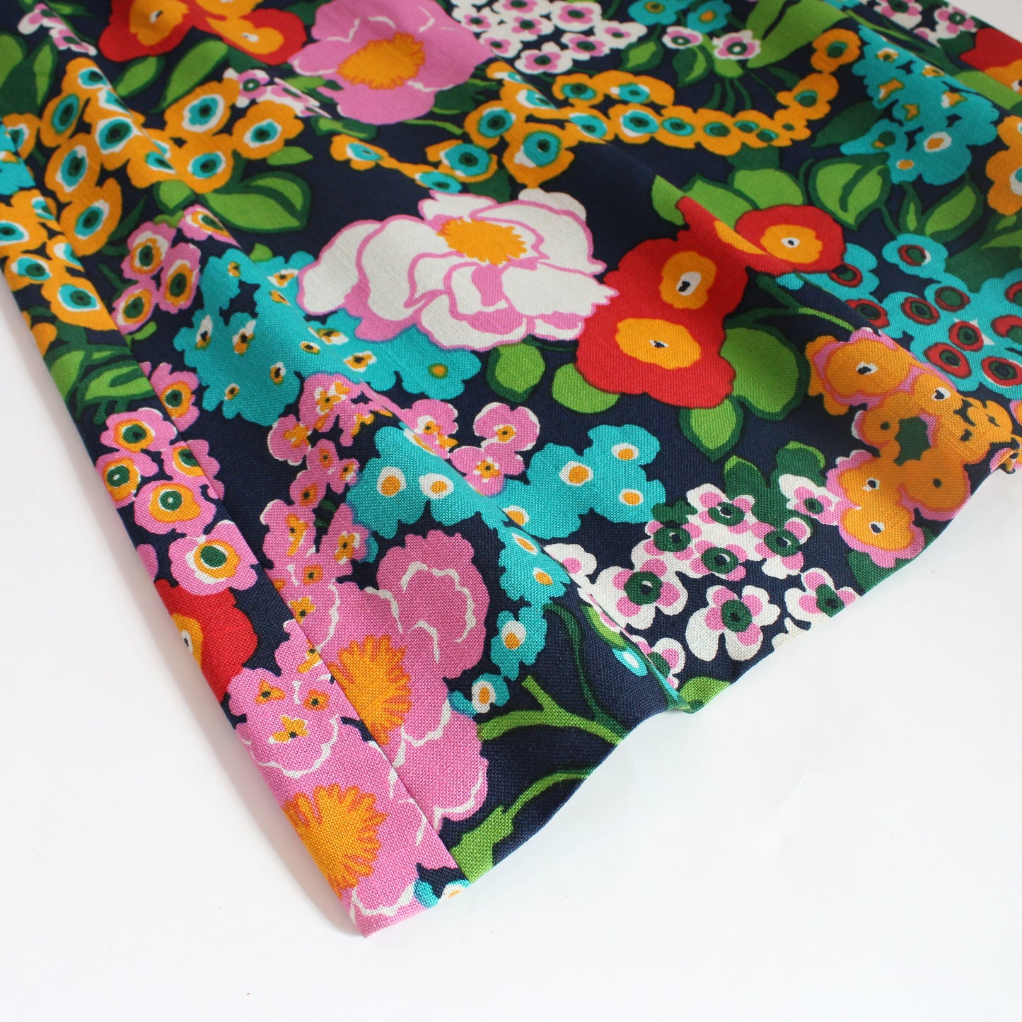 Vintage Gunn Trigger Ltd 1970's Psychedelic Floral Printed Maxi Skirt