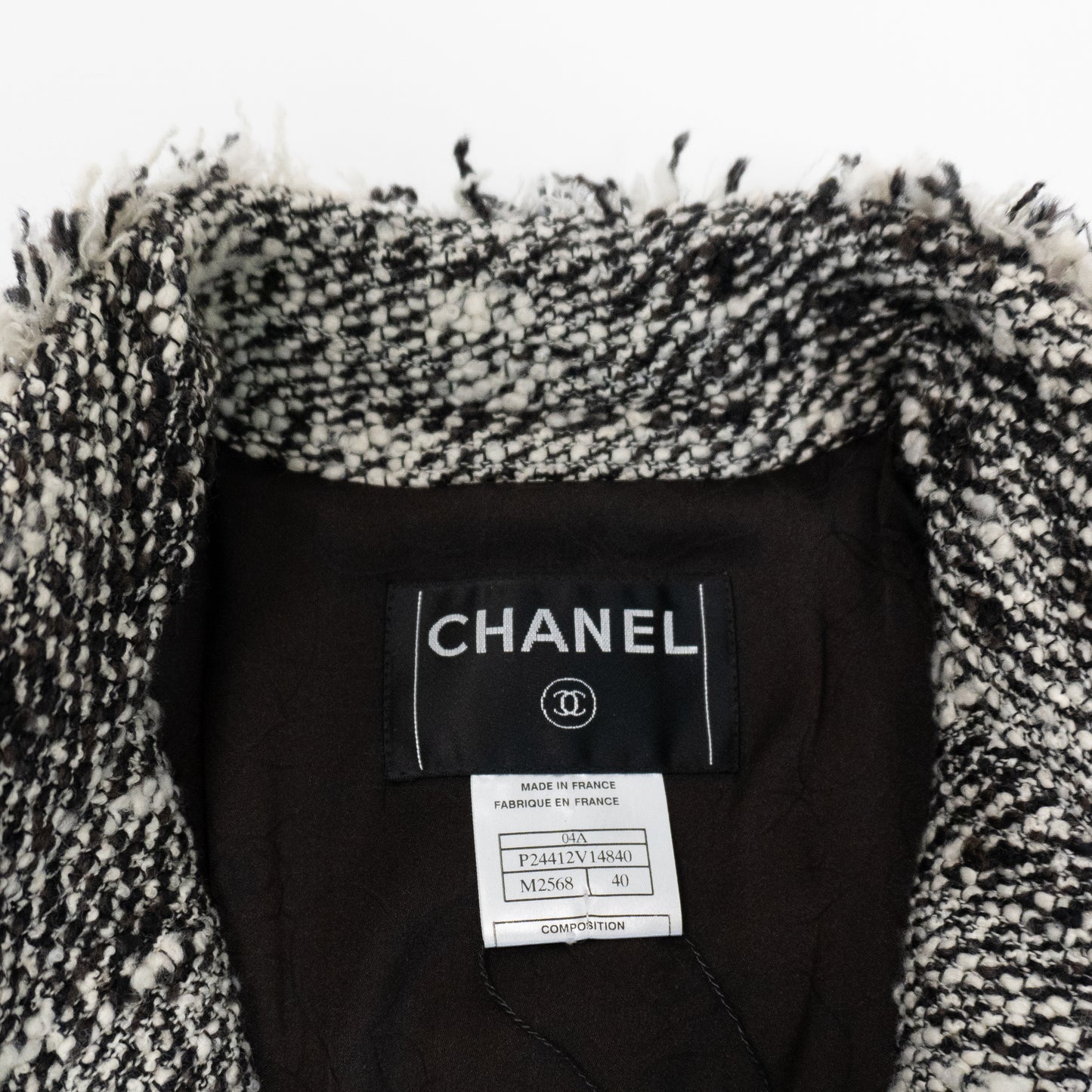Chanel 2004 Fall "Le Make Up" Tweed Jacket