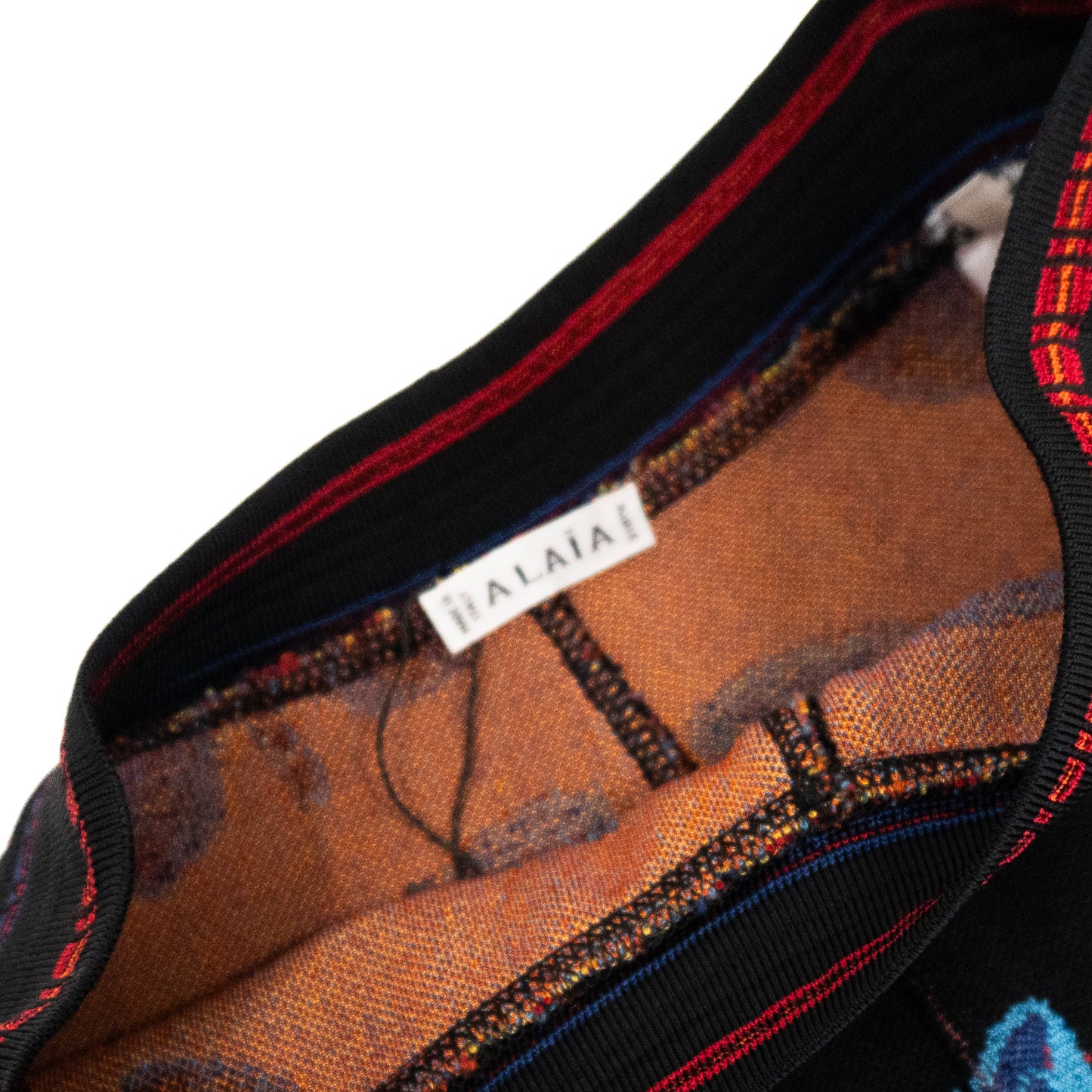 Alaia Iconic Butterfly Motif Knit Pants
