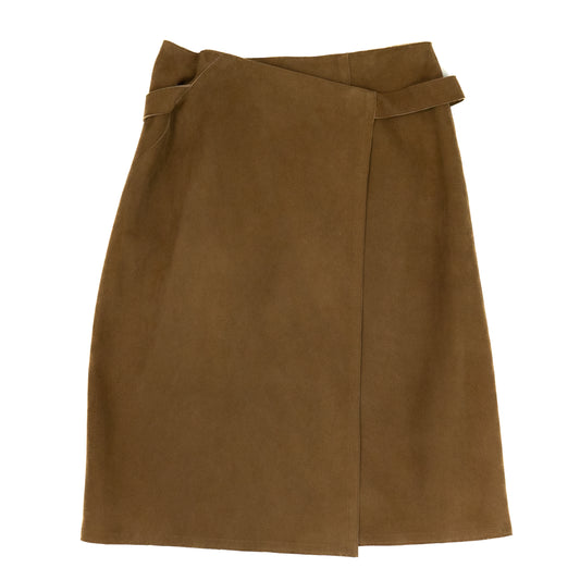 Vintage Chanel AW 1999 Suede Skirt