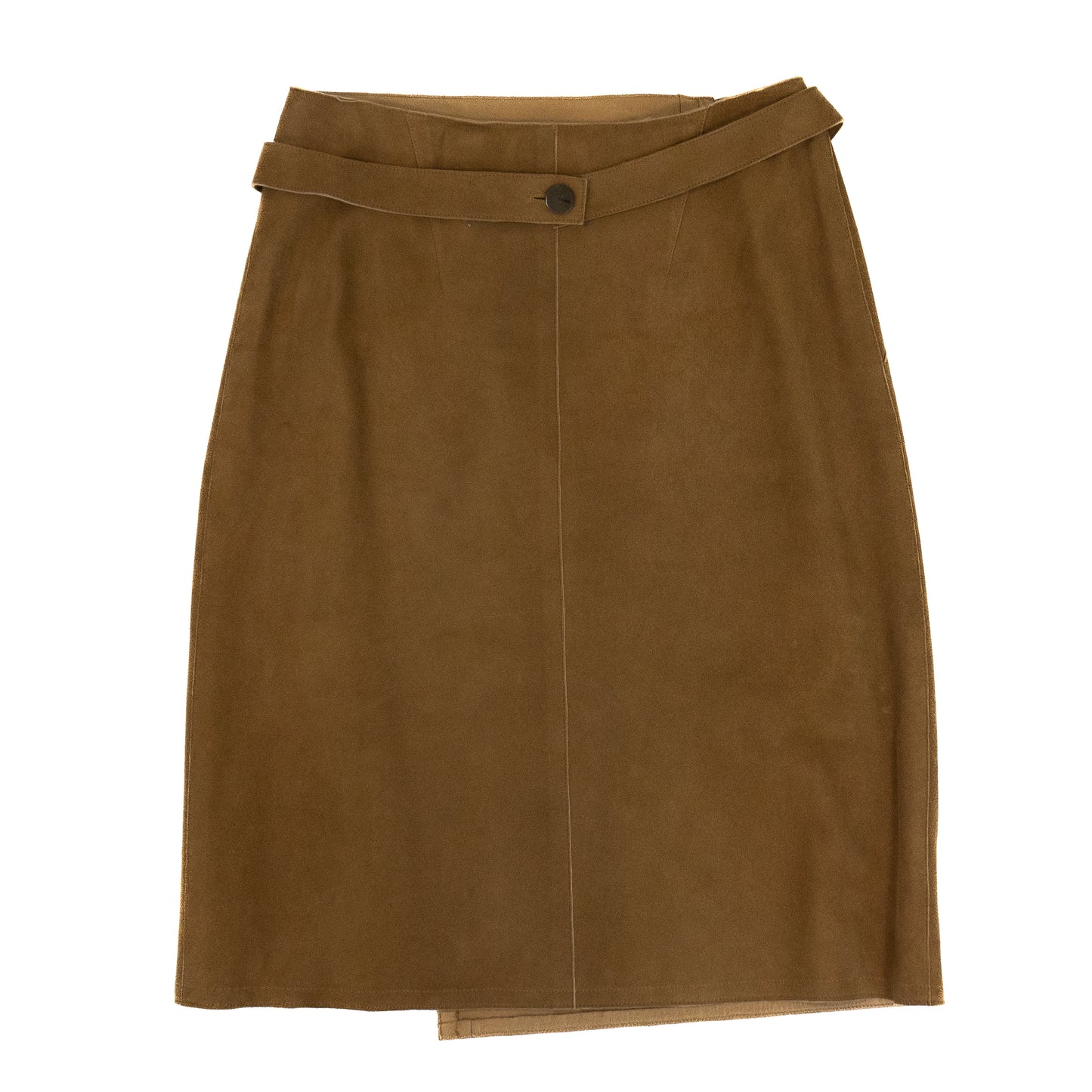 Vintage Chanel AW 1999 Suede Skirt