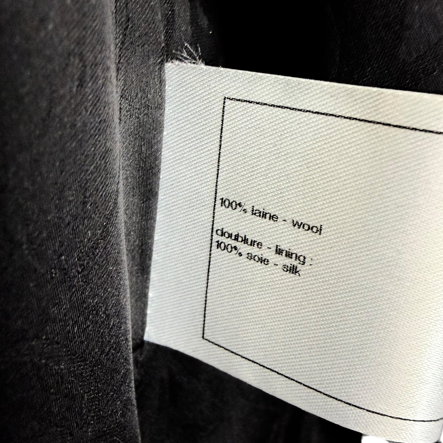 Chanel Cruise 2012 Black Wool Cropped Jacket with Rhinestone CC Buttons NWT Size 38