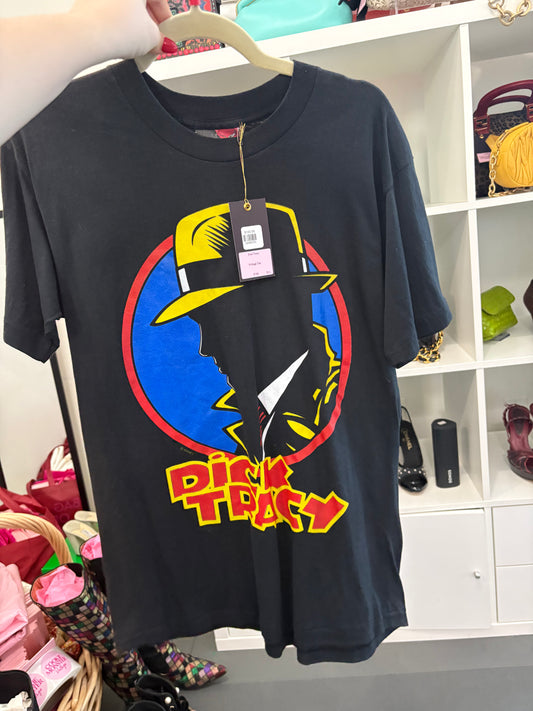 Vintage Dick Tracy Black Tee