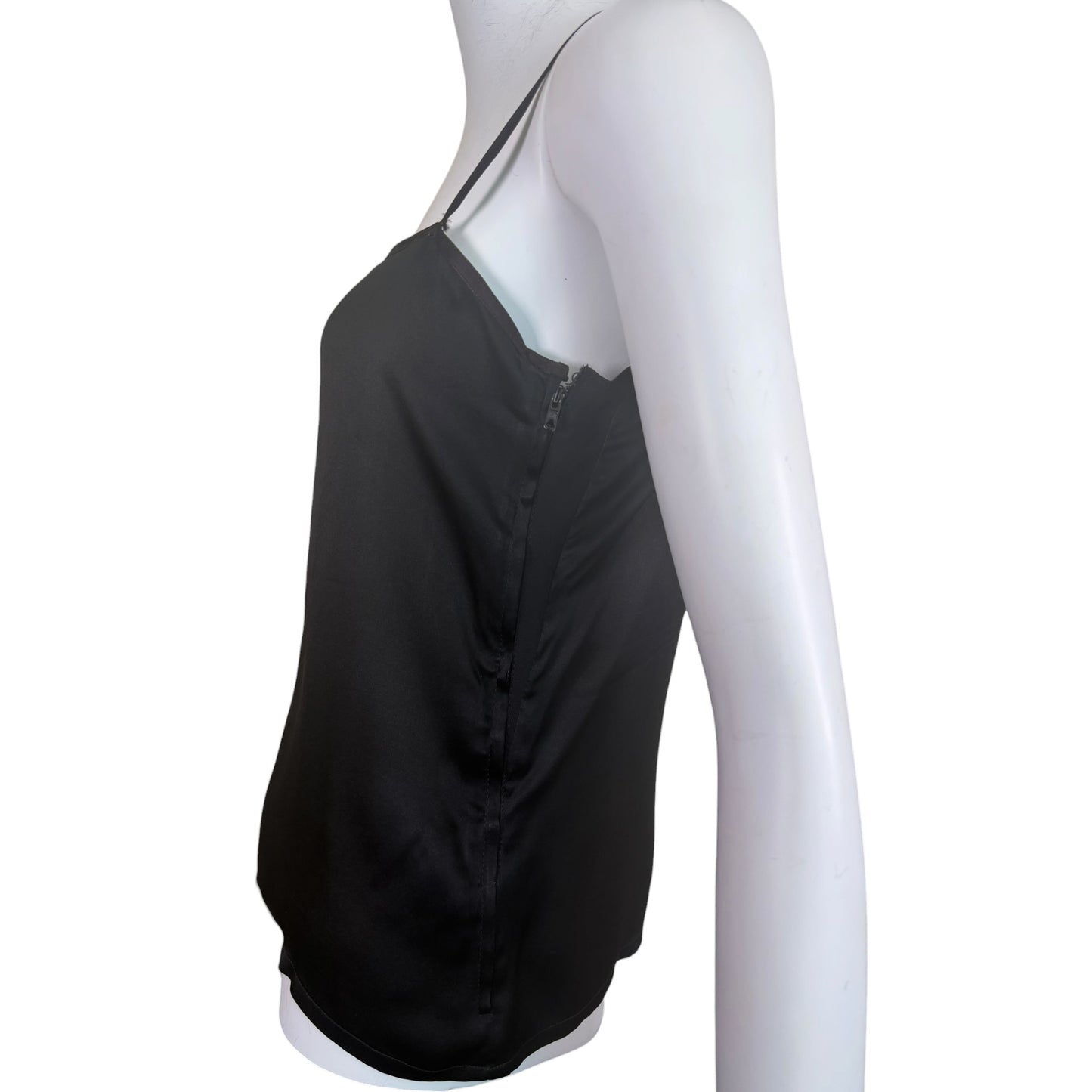 Vintage Yves Saint Laurent Rive Gauche 1981 Black Floral Lace Victorian Ruffle Blouse Made in France FR 38