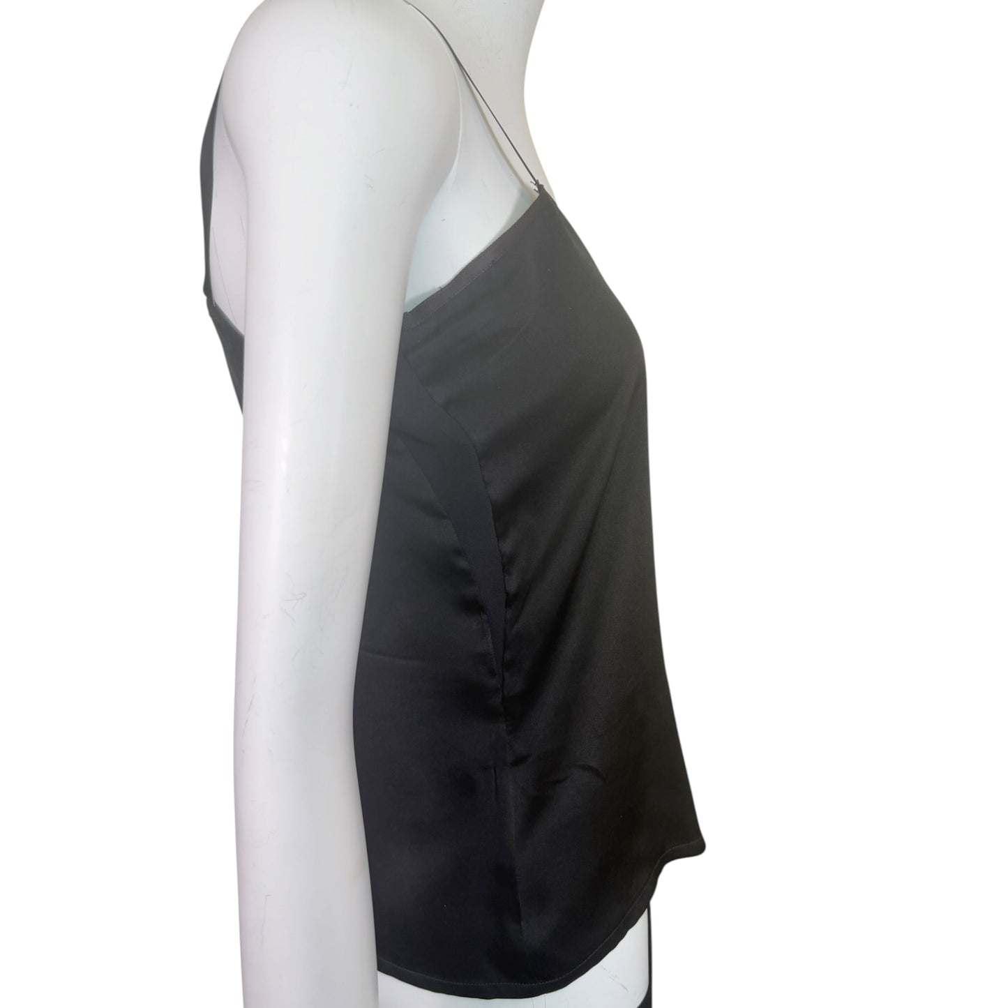 Vintage Yves Saint Laurent Rive Gauche 1981 Black Floral Lace Victorian Ruffle Blouse Made in France FR 38