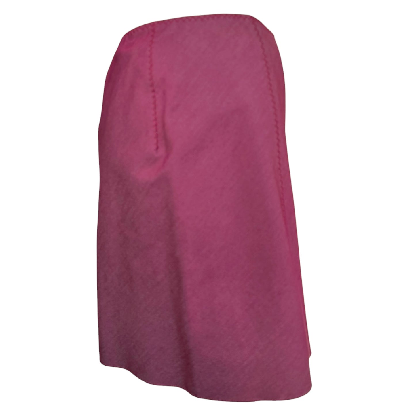Prada NWT Gonna Denim Poplin Skirt in Mosto Size 44
