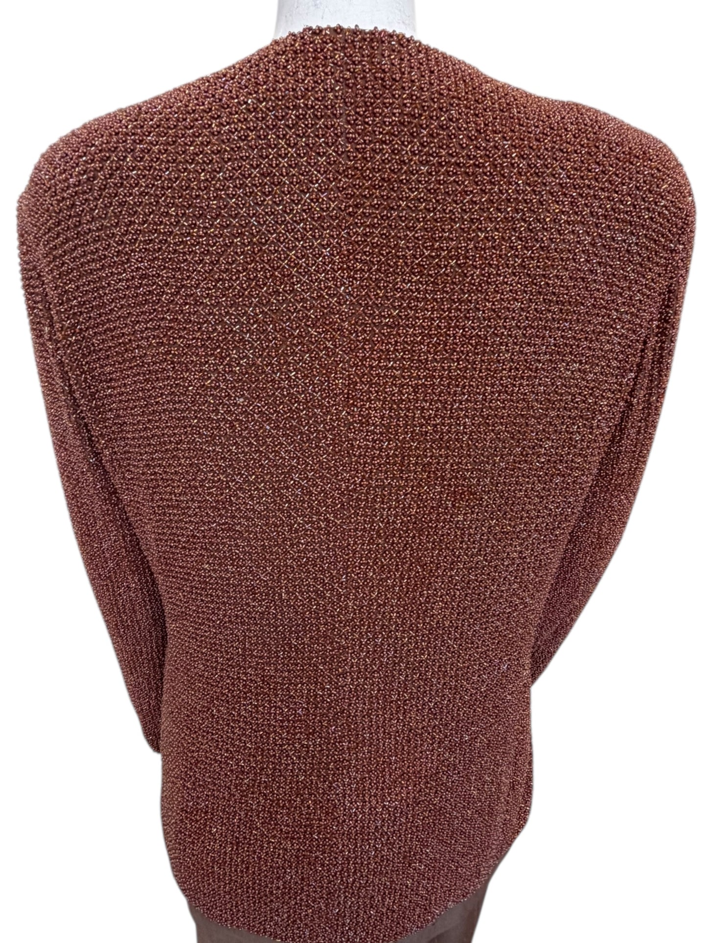 Vintage Giorgio Armani Beaded Silk Jacket & Pencil Skirt Set - 1980s/90s Power Minimalism