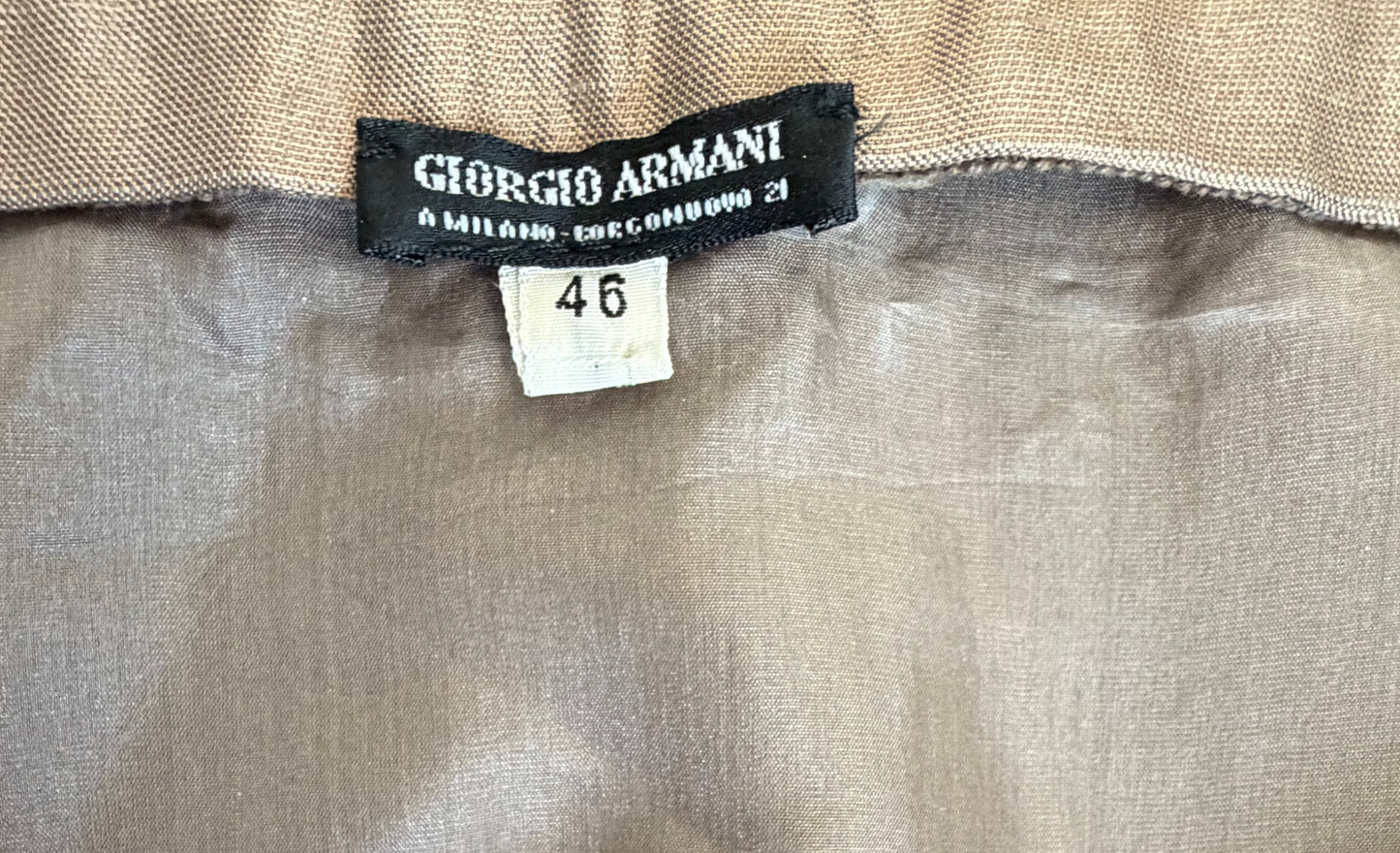 Vintage Giorgio Armani Beaded Silk Jacket & Pencil Skirt Set - 1980s/90s Power Minimalism