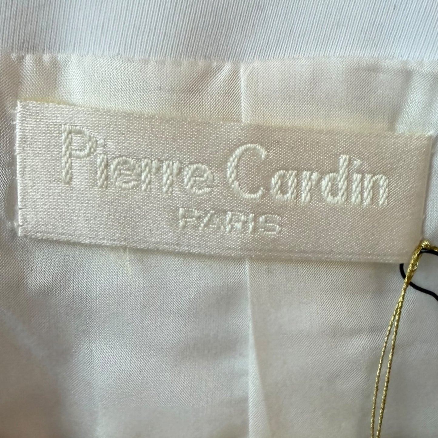 Vintage 1960s Pierre Cardin Haute Couture Ivory Silk Space Age Sculptural Disk Vest