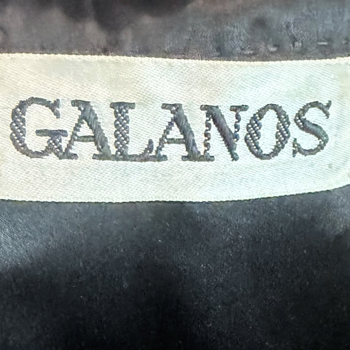 Vintage 1990s Galanos Couture Black & White Art Deco Beaded Sequin Evening Jacket