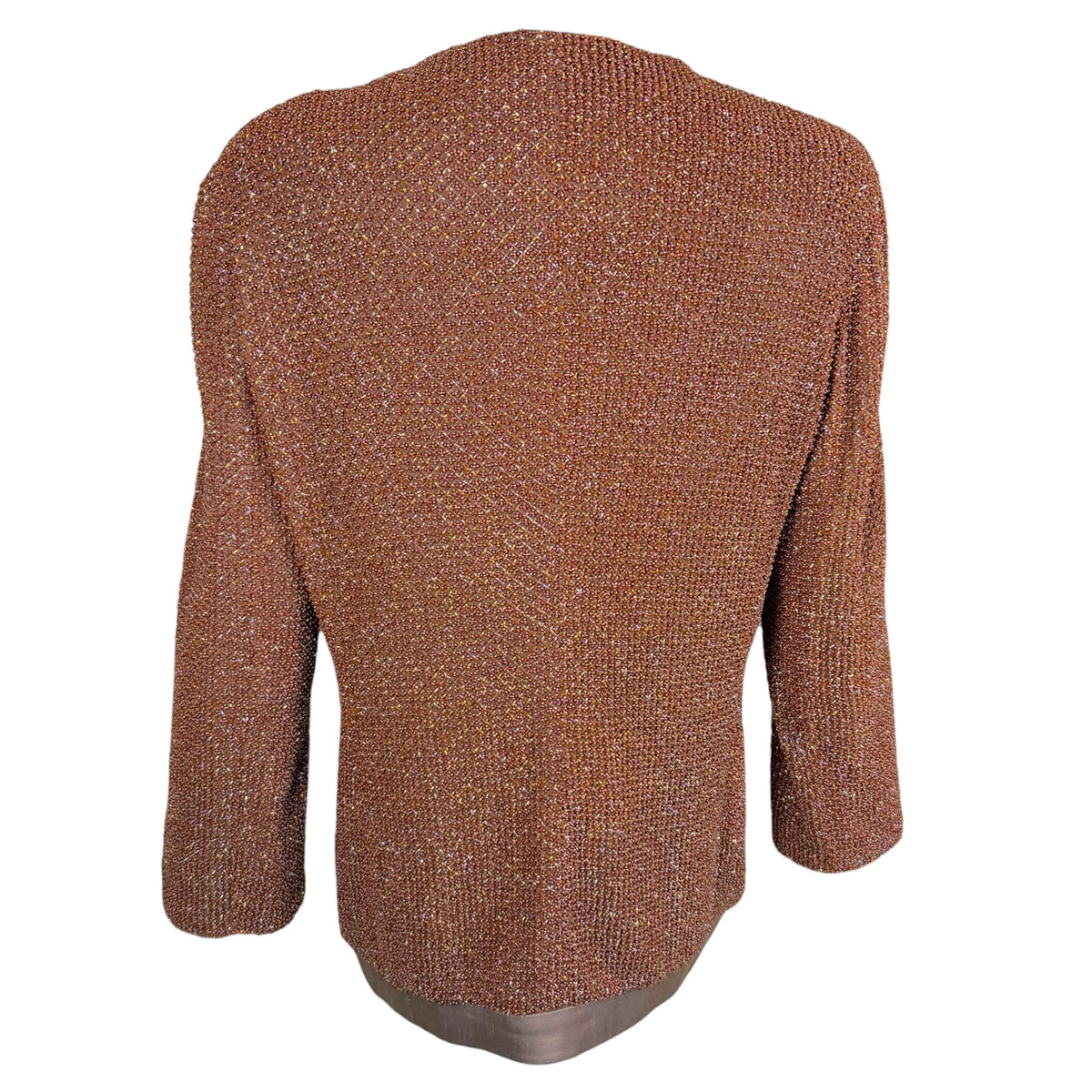 Vintage Giorgio Armani Beaded Silk Jacket & Pencil Skirt Set - 1980s/90s Power Minimalism