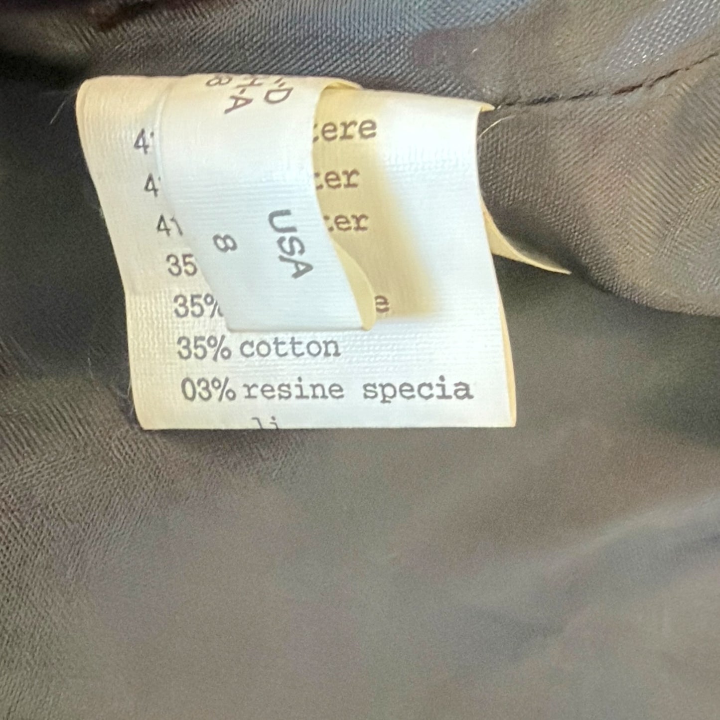 Vintage Y2K Fendi Jeans Brown & Black Zucca Monogram Zip Vest Size 8