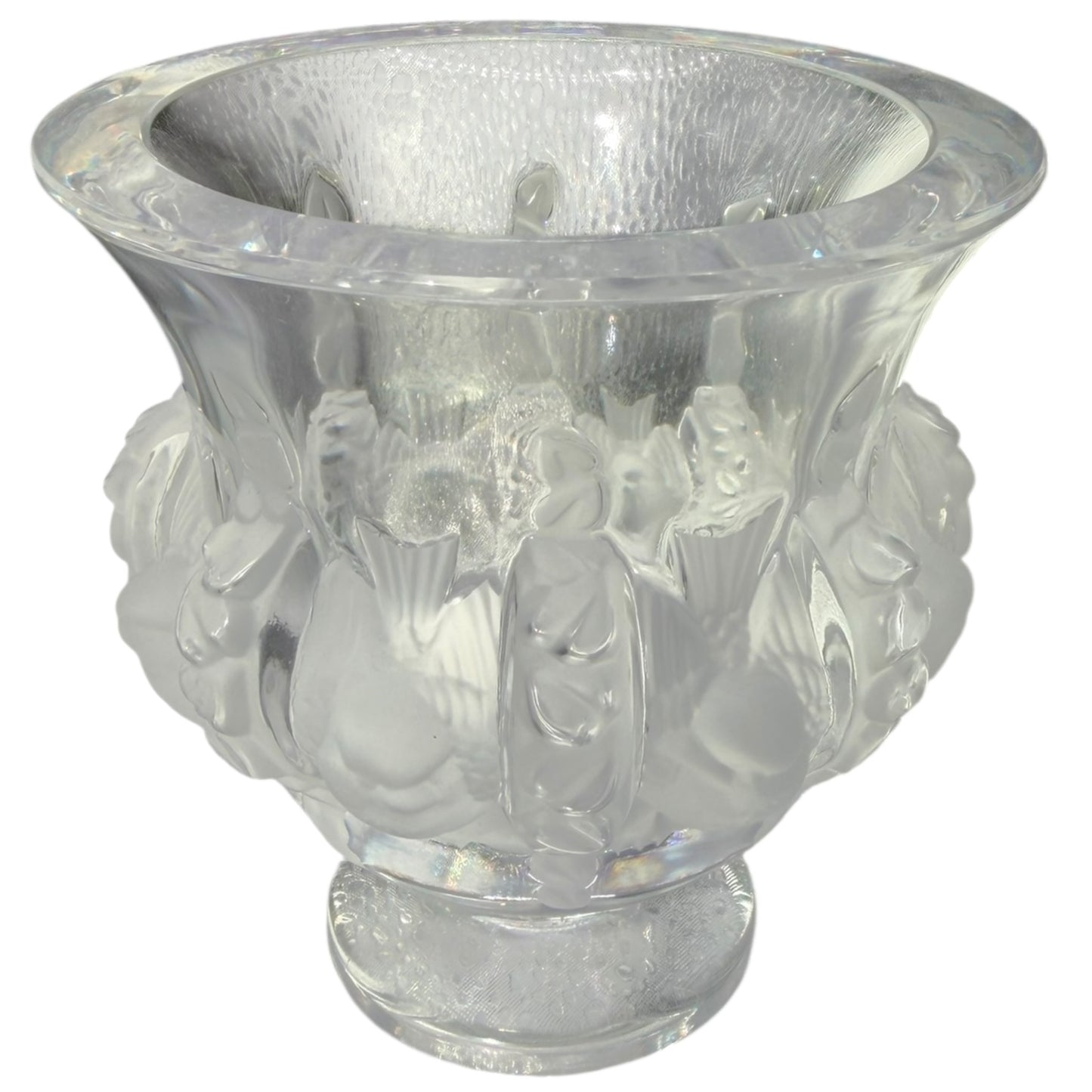 Vintage Lalique Dampierre Crystal Vase