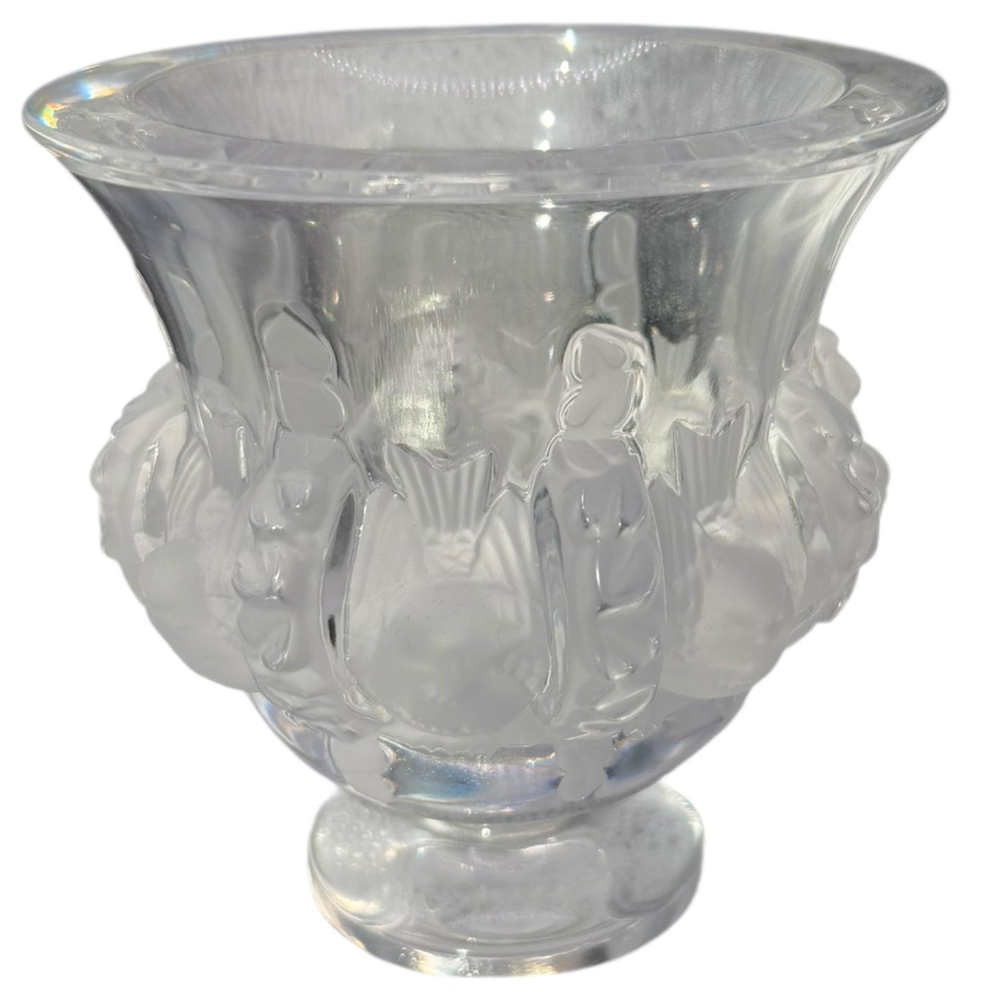 Vintage Lalique Dampierre Crystal Vase