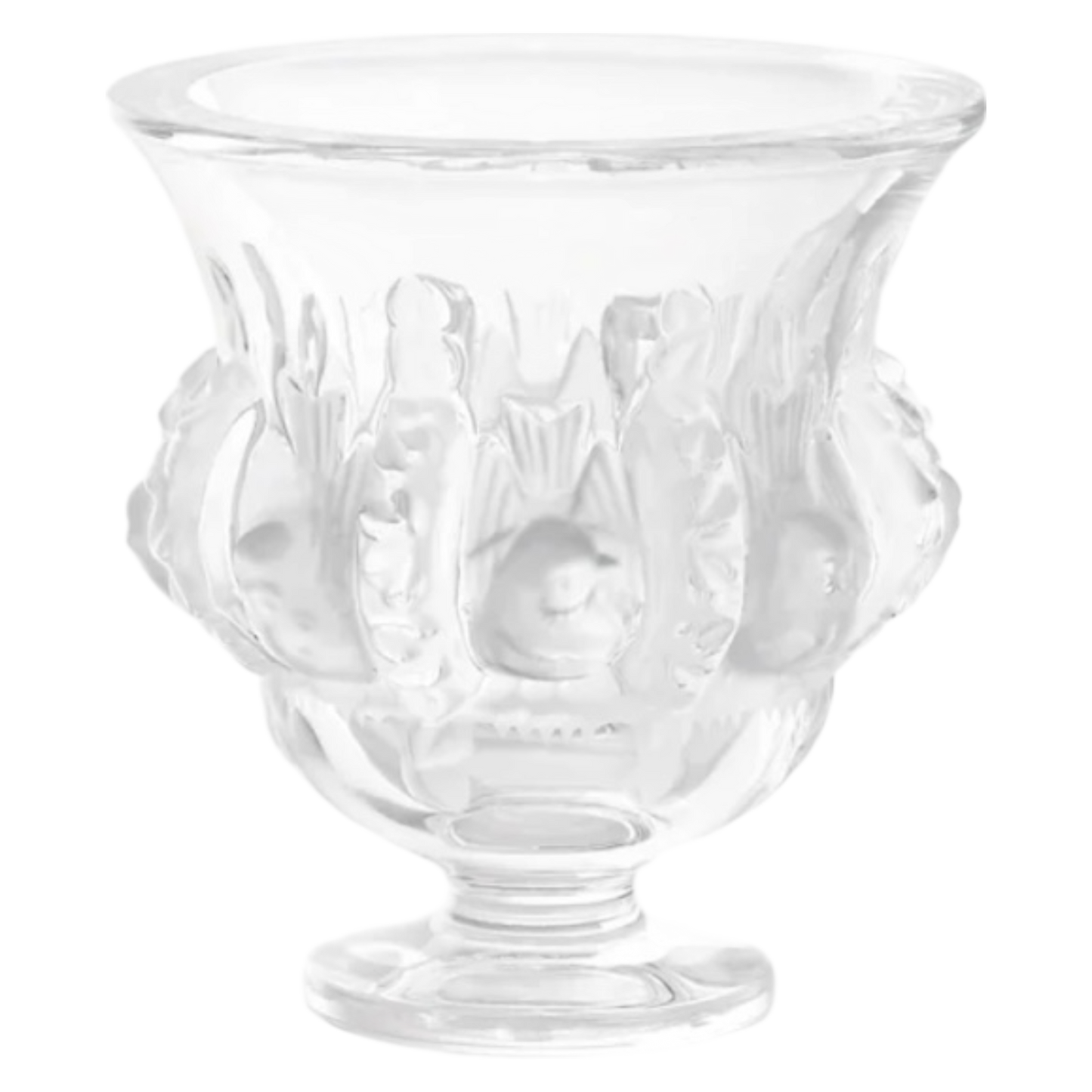 Vintage Lalique Dampierre Crystal Vase