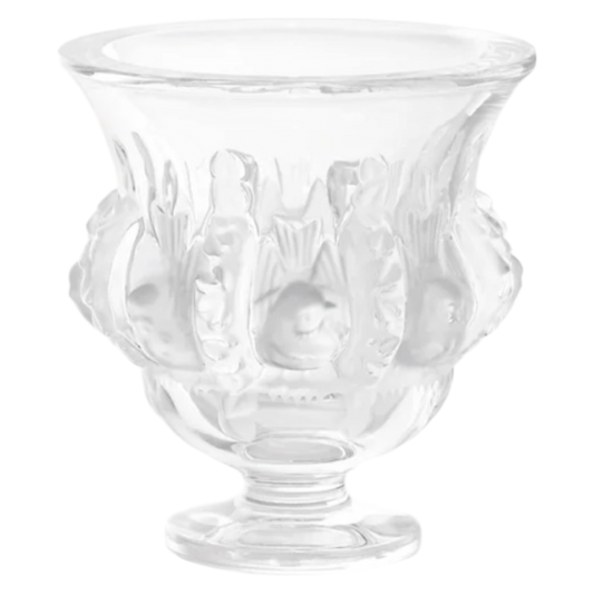 Vintage Lalique Dampierre Crystal Vase