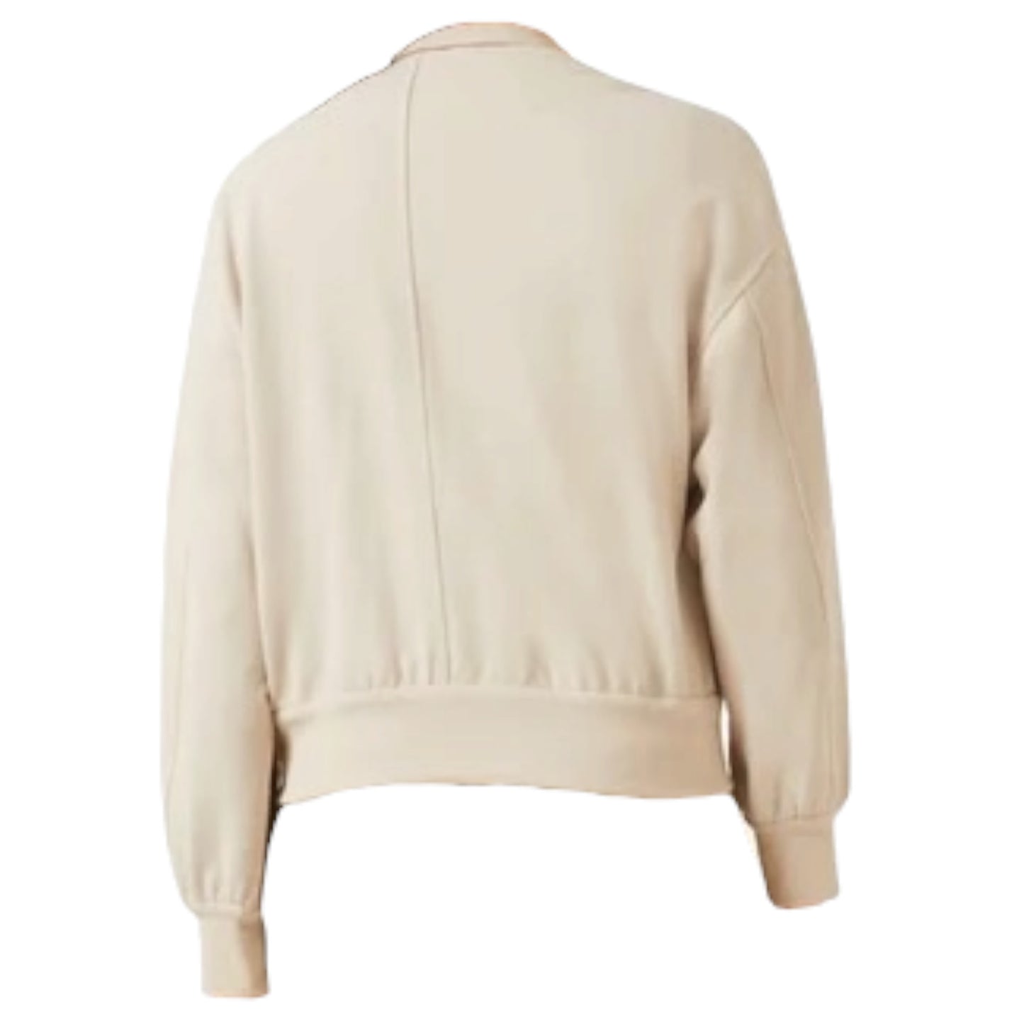 Brunello Cucinelli Beige Cotton Jacket with Detachable Crochet Virgin Wool Hood – Made in Italy