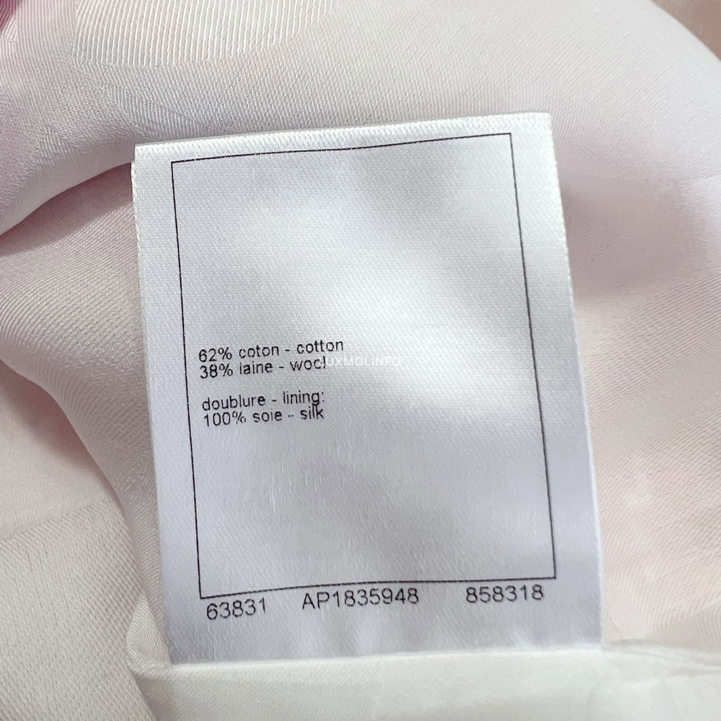 Chanel Cruise 2023 Runway Pastel Logo Tweed Shorts Size 36