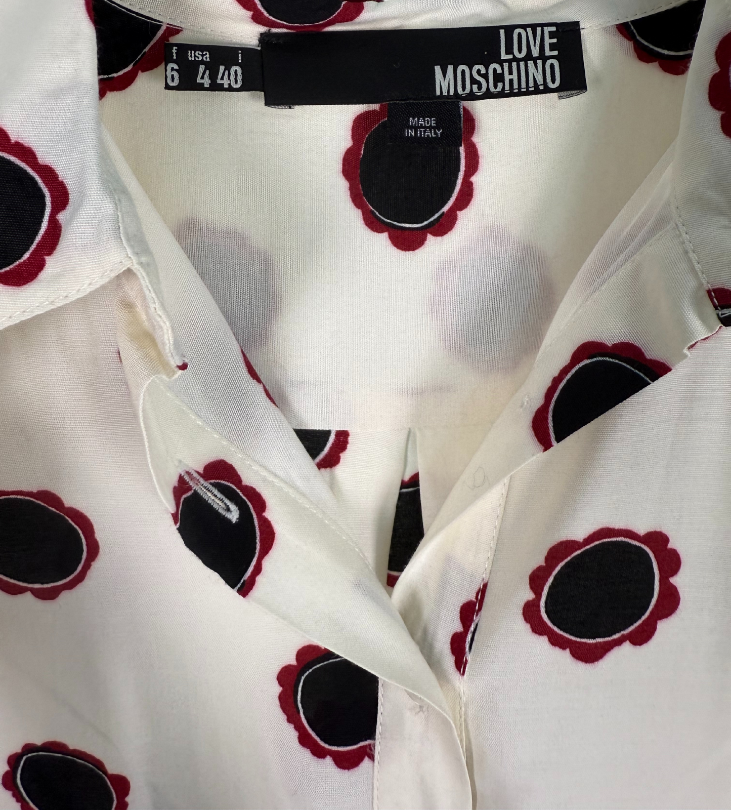 Iris Apfel x Love Moschino Polka Dot Tunic