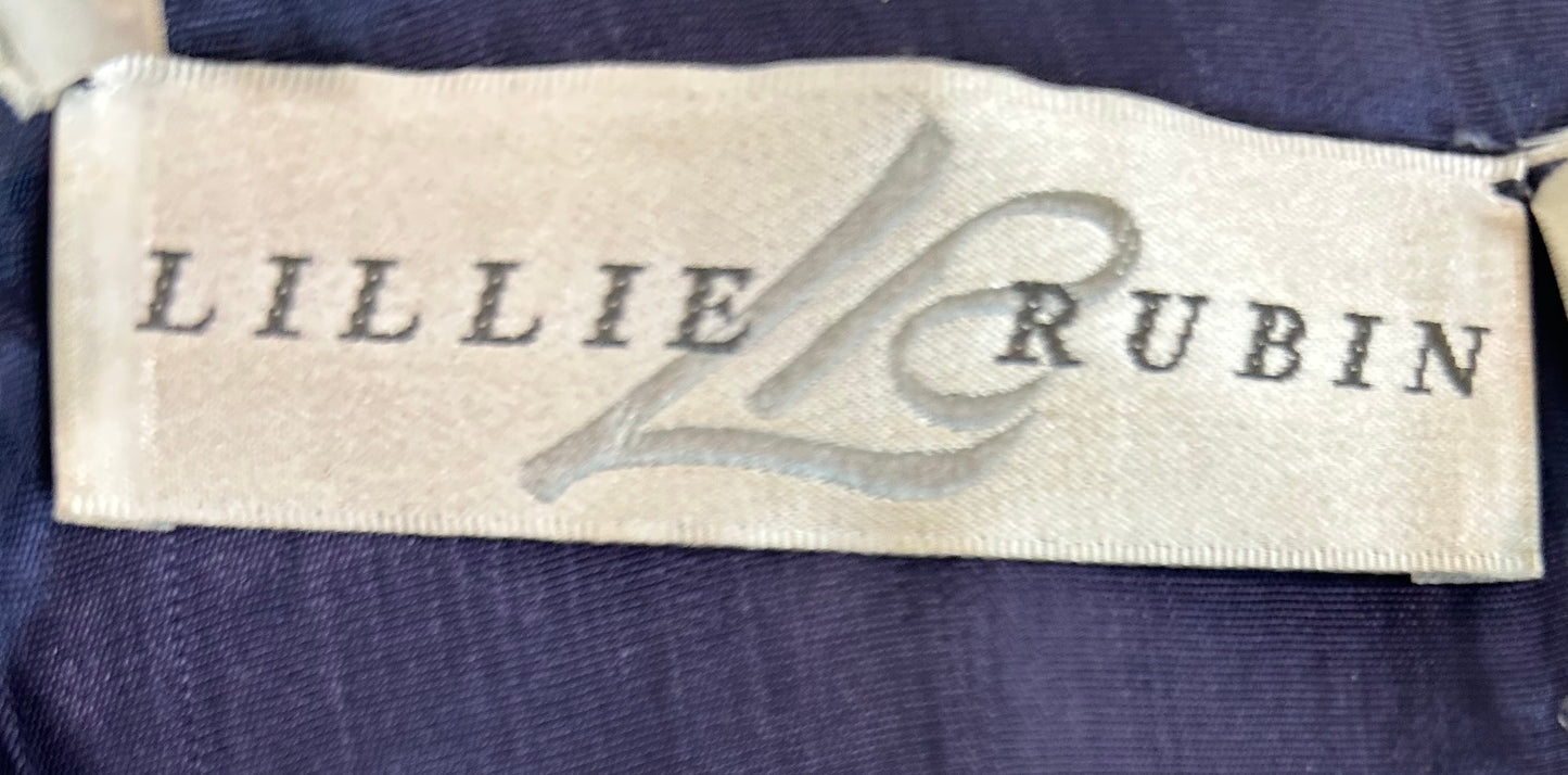 Lillie Rubin Vintage 80's Sequin Nautical Blazer