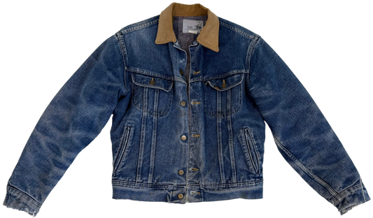 Vintage 1960s Lee Storm Rider Blanket-Lined Denim Jacket – Made in USA