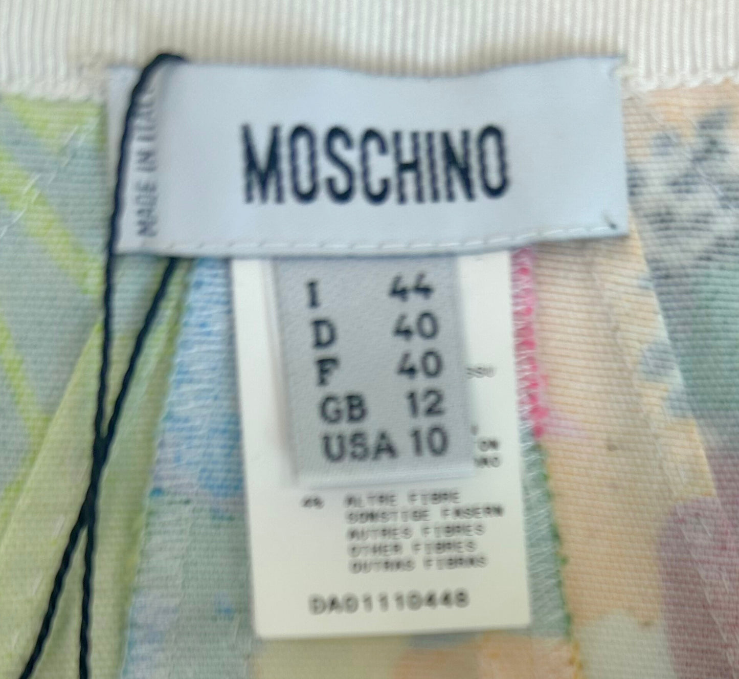 Iris Apfel x Moschino Vintage Floral Print Skirt - Early 2000s