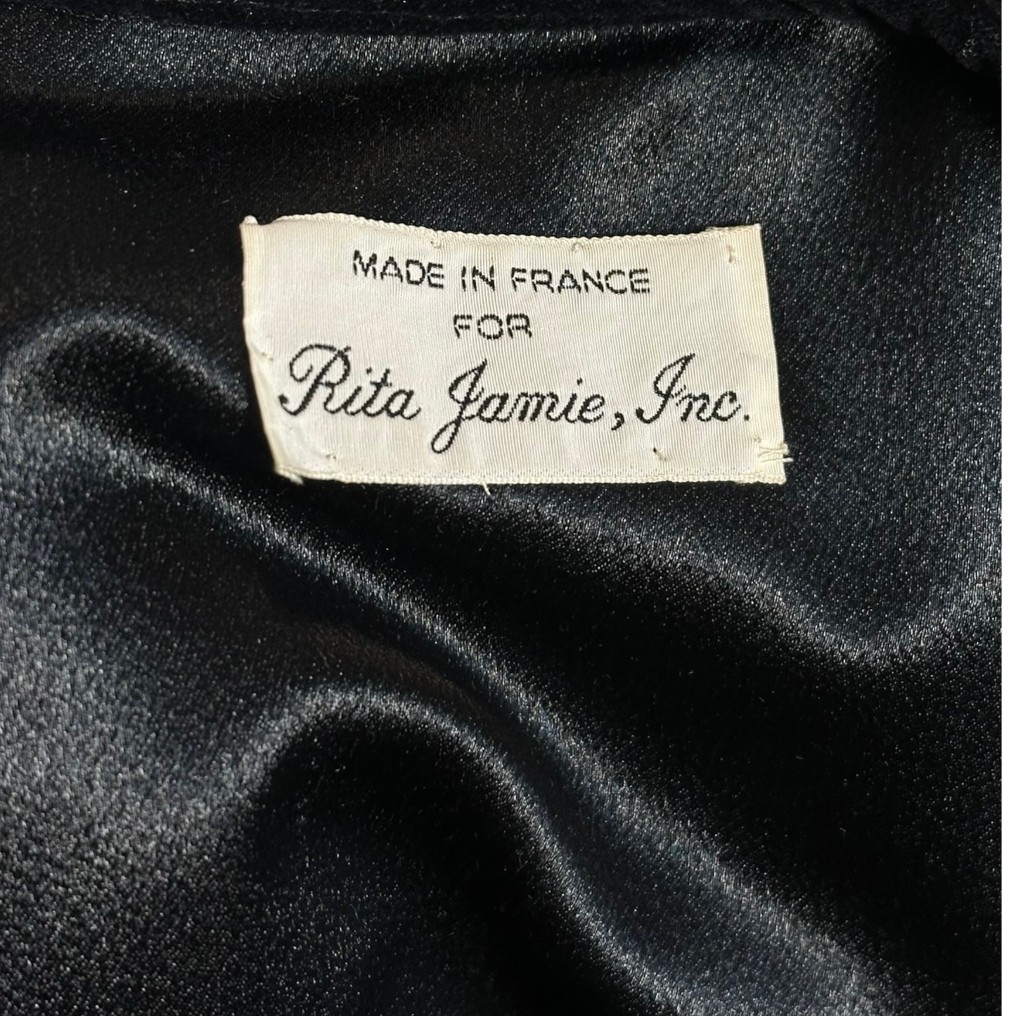 1960s French Couture Black Feather Vest - Rita Jamie Made in France Avant-Garde Collector Piece