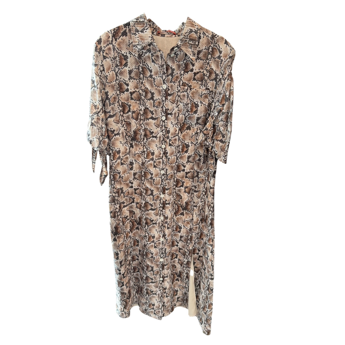 Altuzarra Nacissa printed silk midi dress, size 38