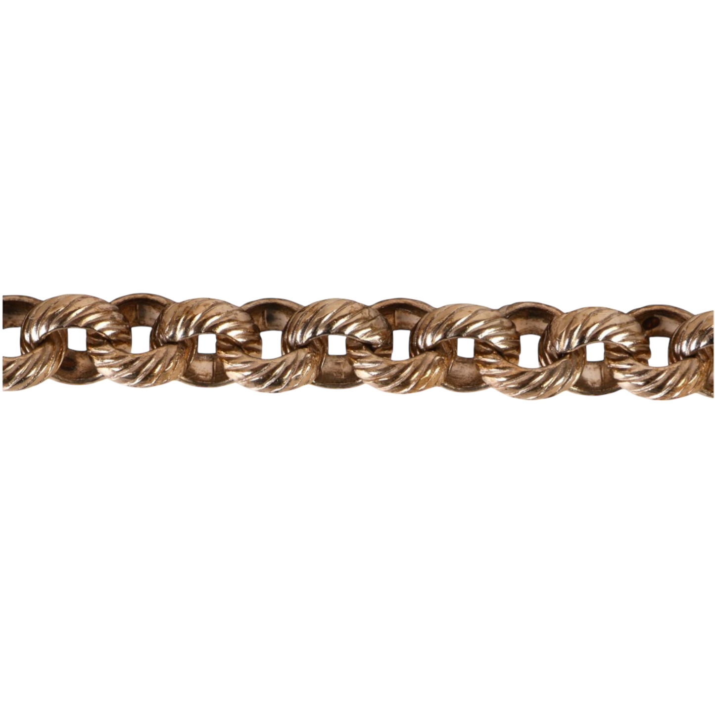Chanel S/S 2019 Crystal "CHANEL" Logo Gold-Tone Chain Belt with CC Clasp