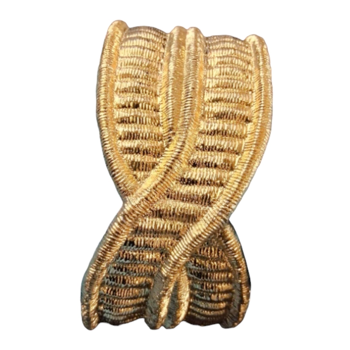 Vintage Givenchy Gold Plated Textured Wrap Cuff Bracelet