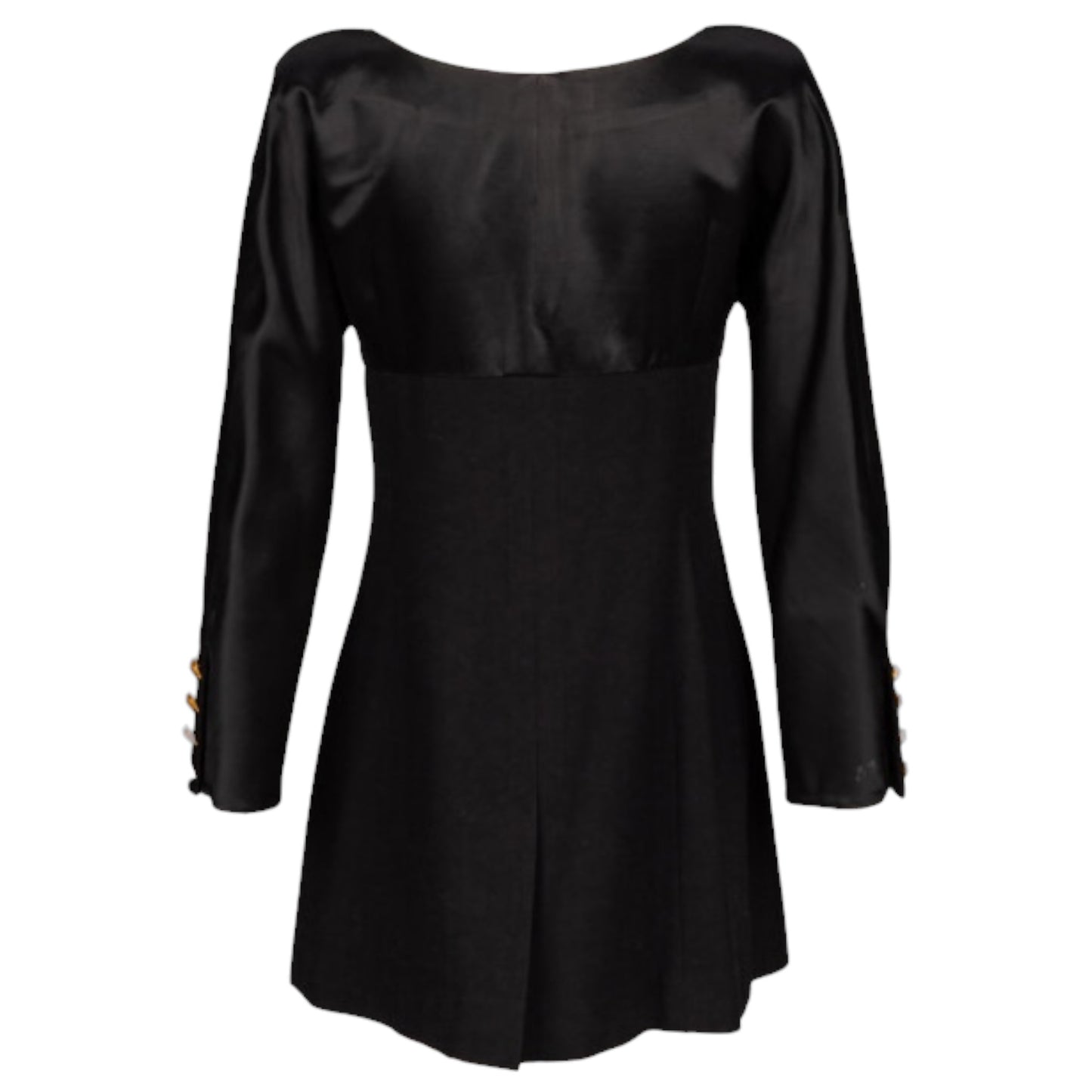 Vintage Christian Dior Demi-Couture Embellished Evening Jacket with Gold Cross Appliqué