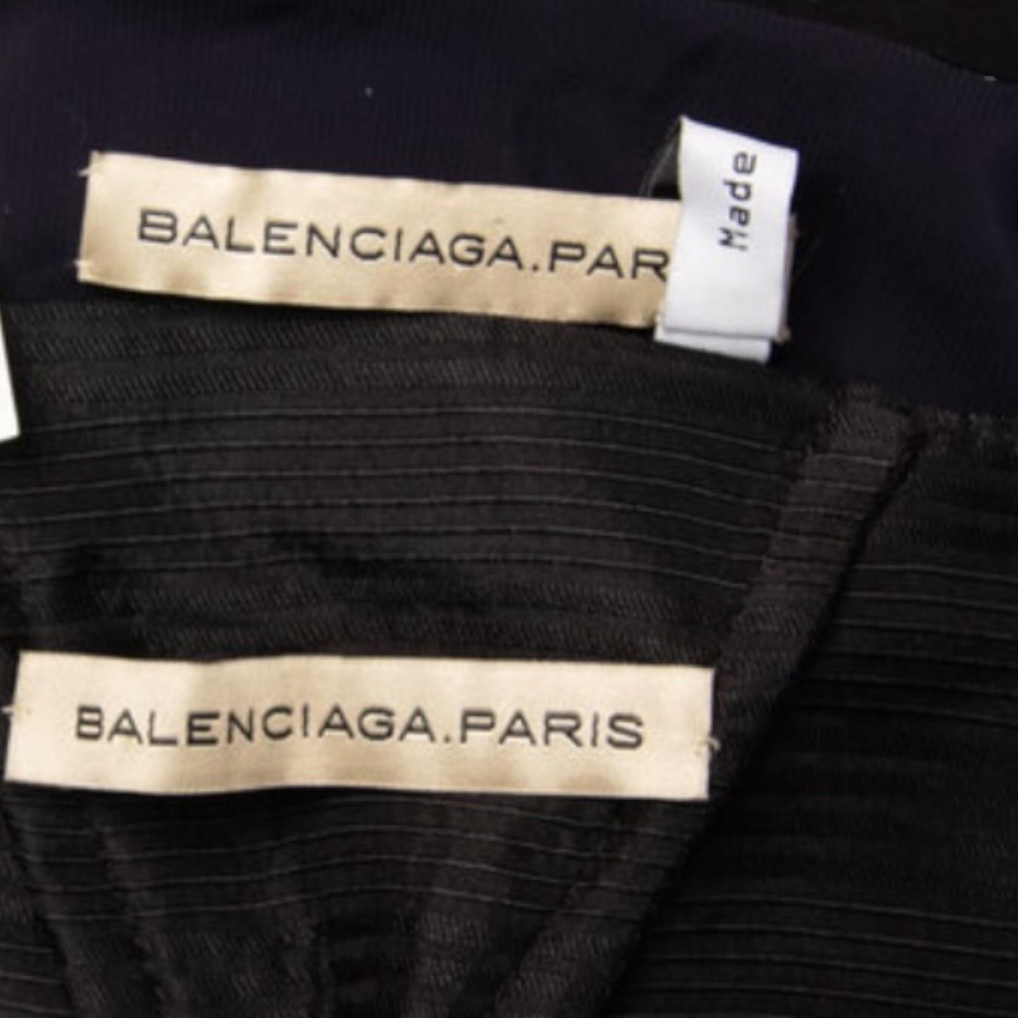 Balenciaga S/S 2005 Nicolas Ghesquière Runway Naval-Inspired Jacket & Sailor Pants Set Size 40