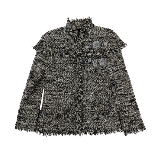 Chanel 2004 Fall "Le Make Up" Tweed Jacket Size 40