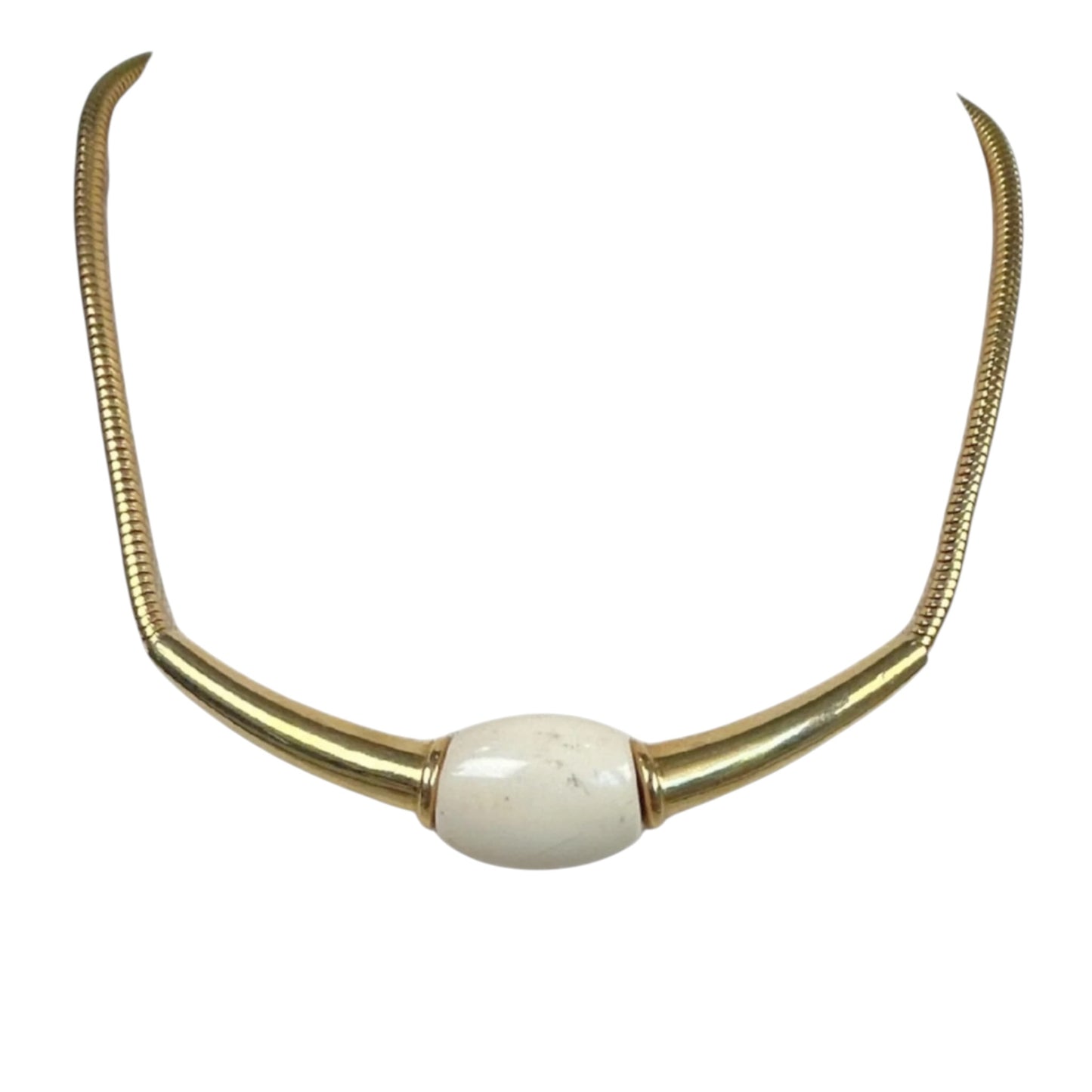 Vintage 1977 Givenchy Gold Tone Pendant Necklace