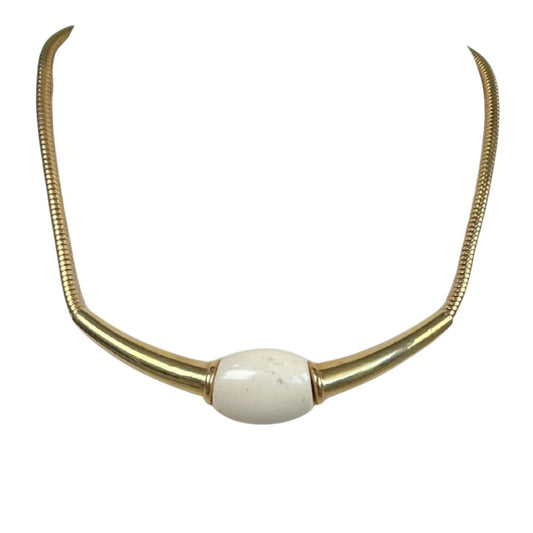 Vintage 1977 Givenchy Gold Tone Pendant Necklace