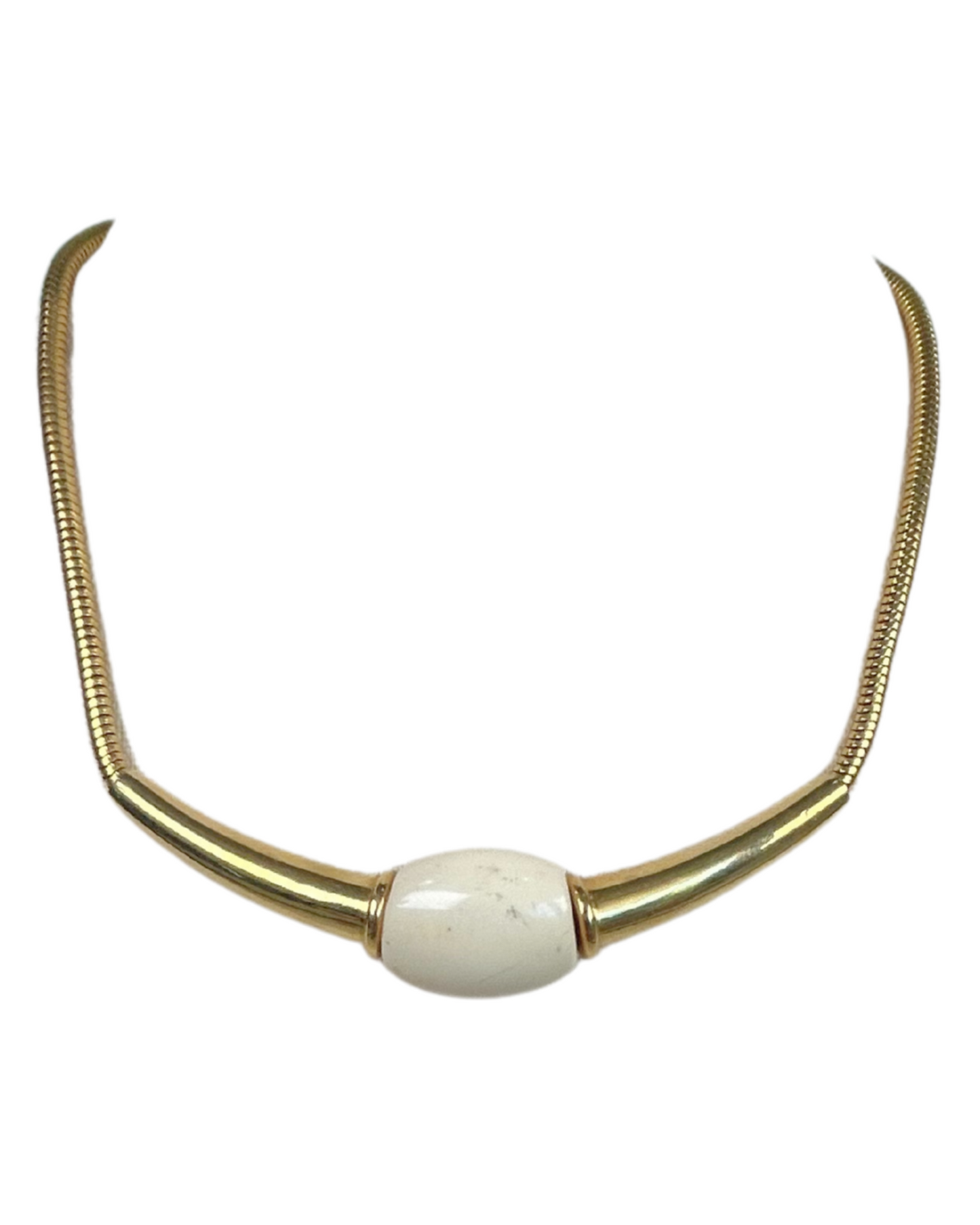 Vintage 1977 Givenchy Gold Tone Pendant Necklace